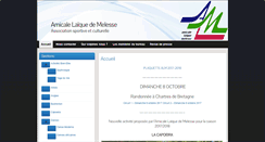 Desktop Screenshot of amicale-laique-melesse.com